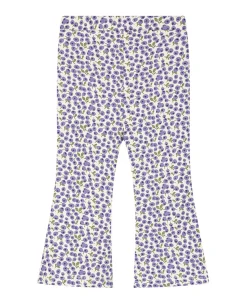 Flared meisjes broek ecru