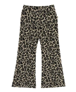 Flared meisjes broek multicolor