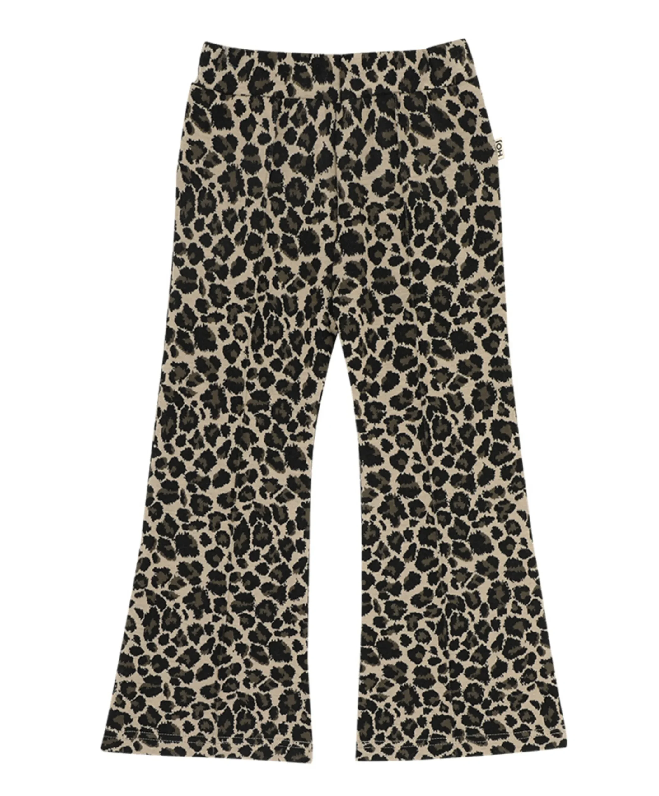 Flared meisjes broek multicolor