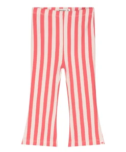 Flared meisjes broek roze