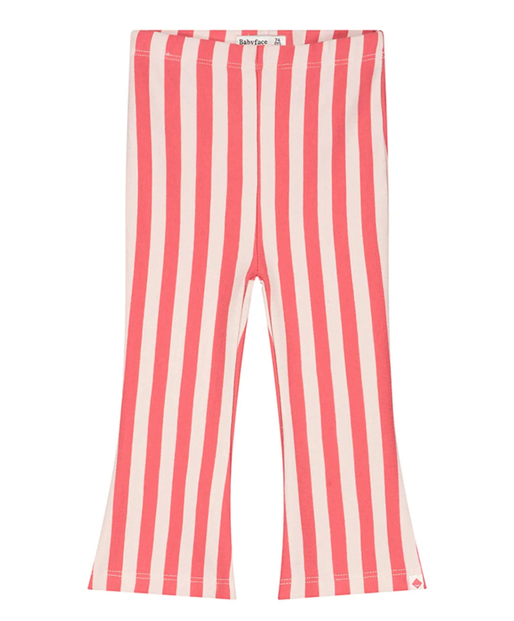 Flared meisjes broek roze