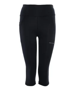 Flattering High Waist Capri tights zwart