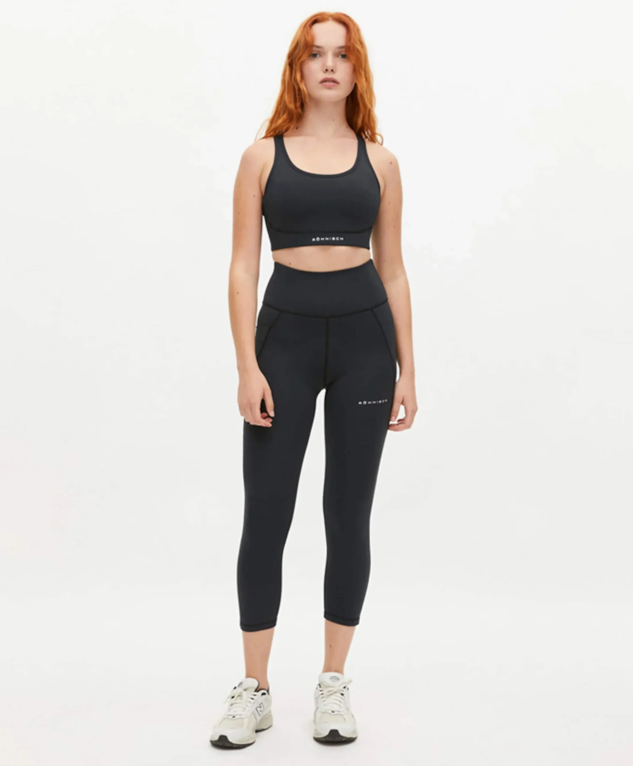 Flattering High Waist 7/8 tights dames tights zwart