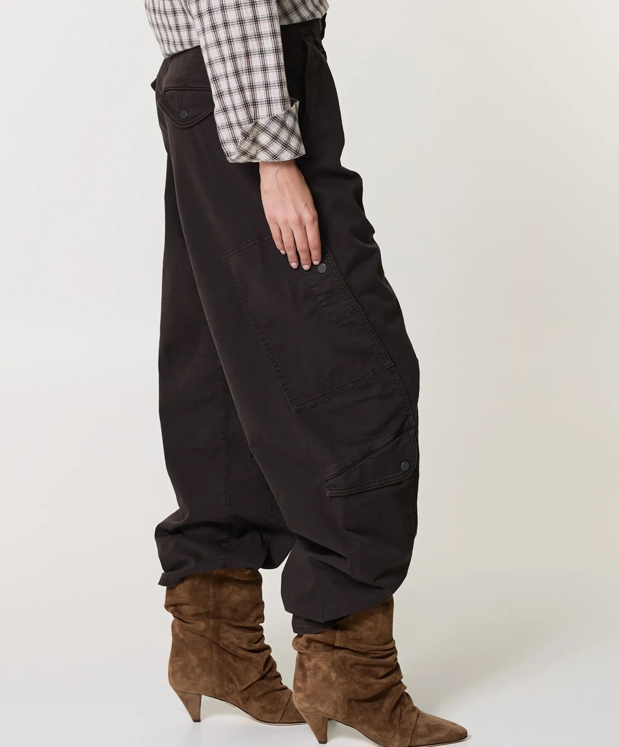 Flight dames broek bruin