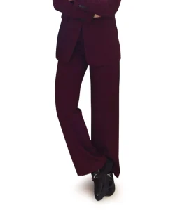 FQNanni-pant dames broek bordeaux