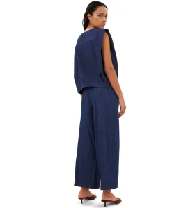 fuji denim dames broek blauw