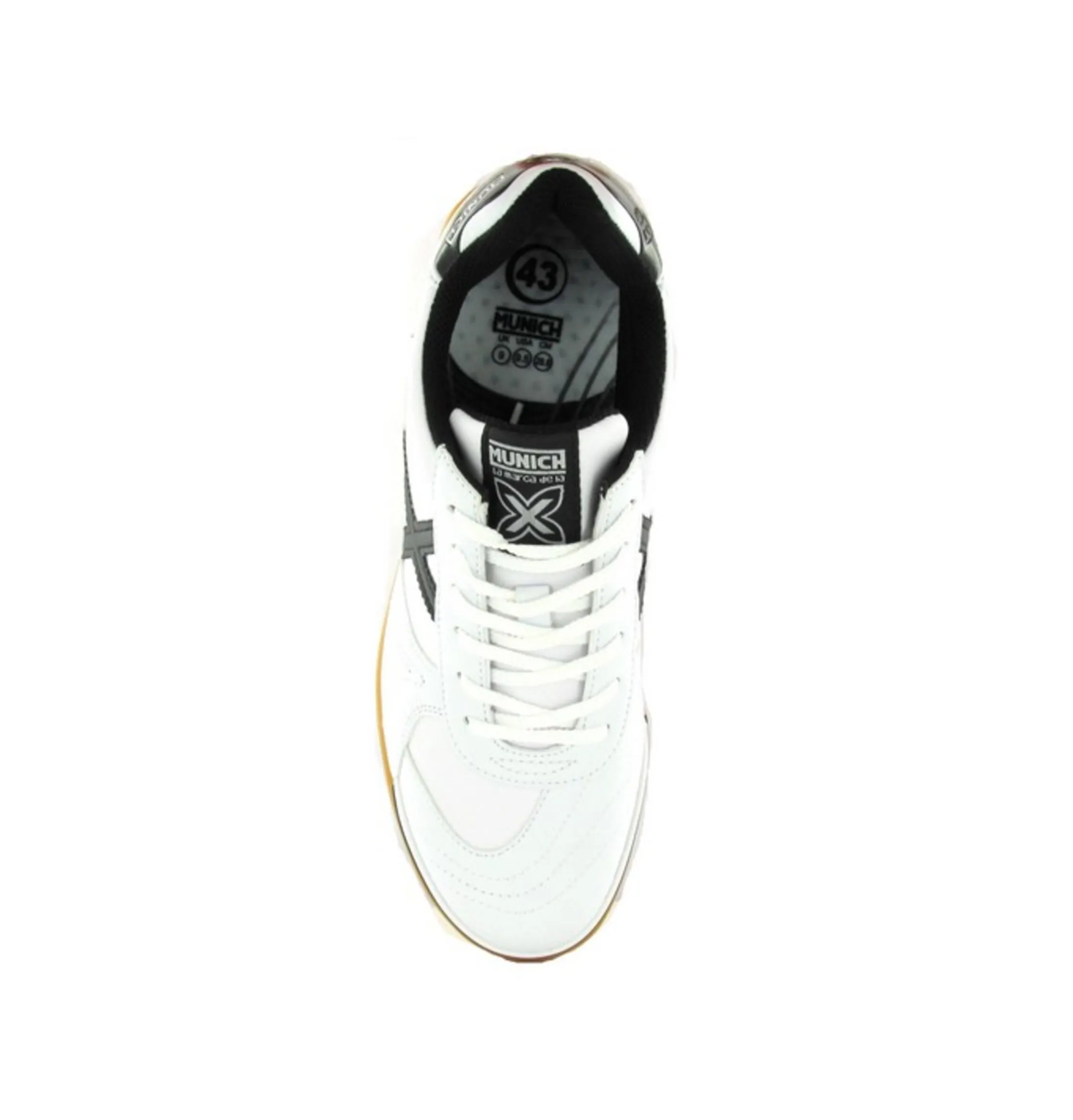 g3 heren zaalvoetbalschoenen wit