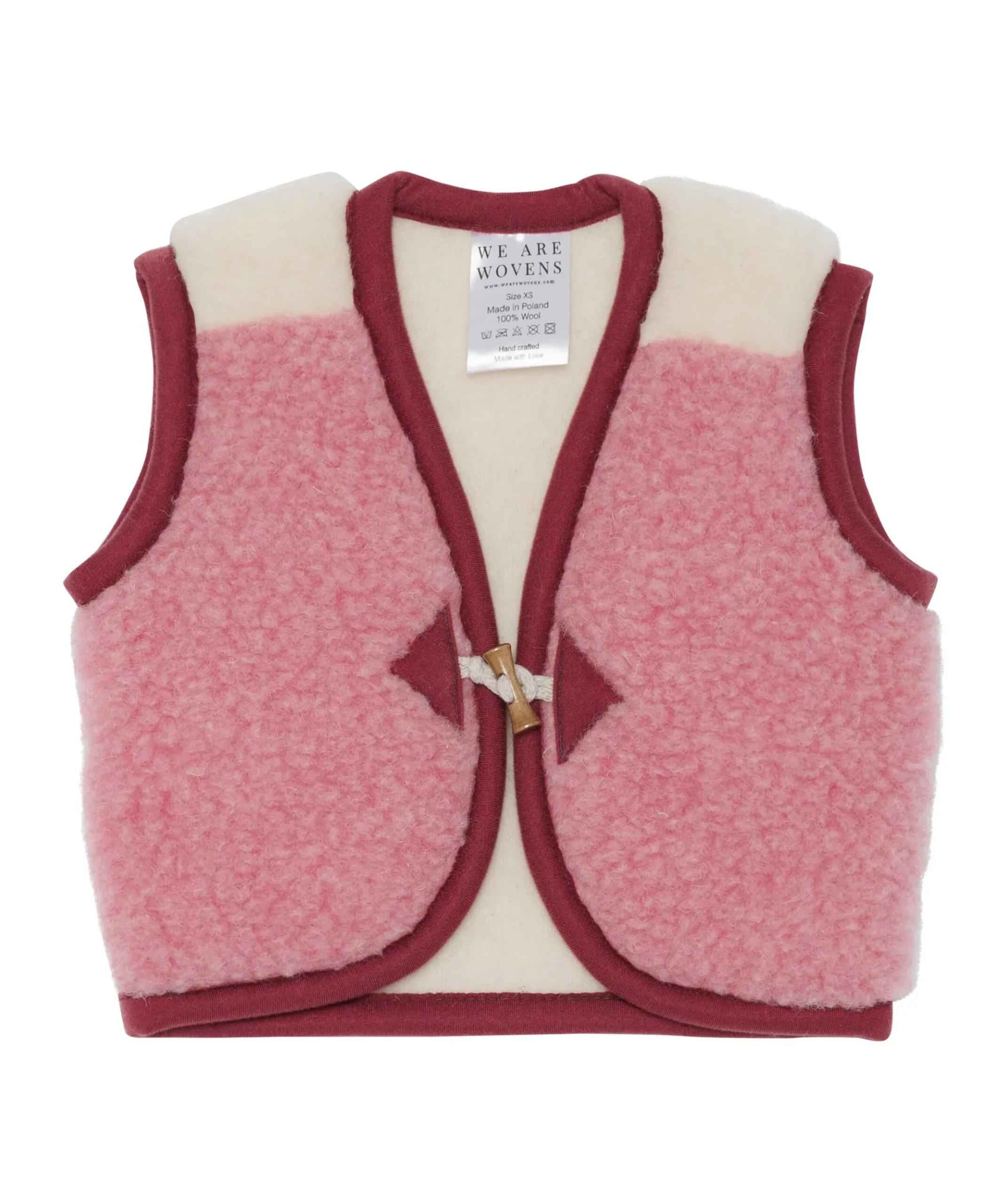 Gilet bordeaux