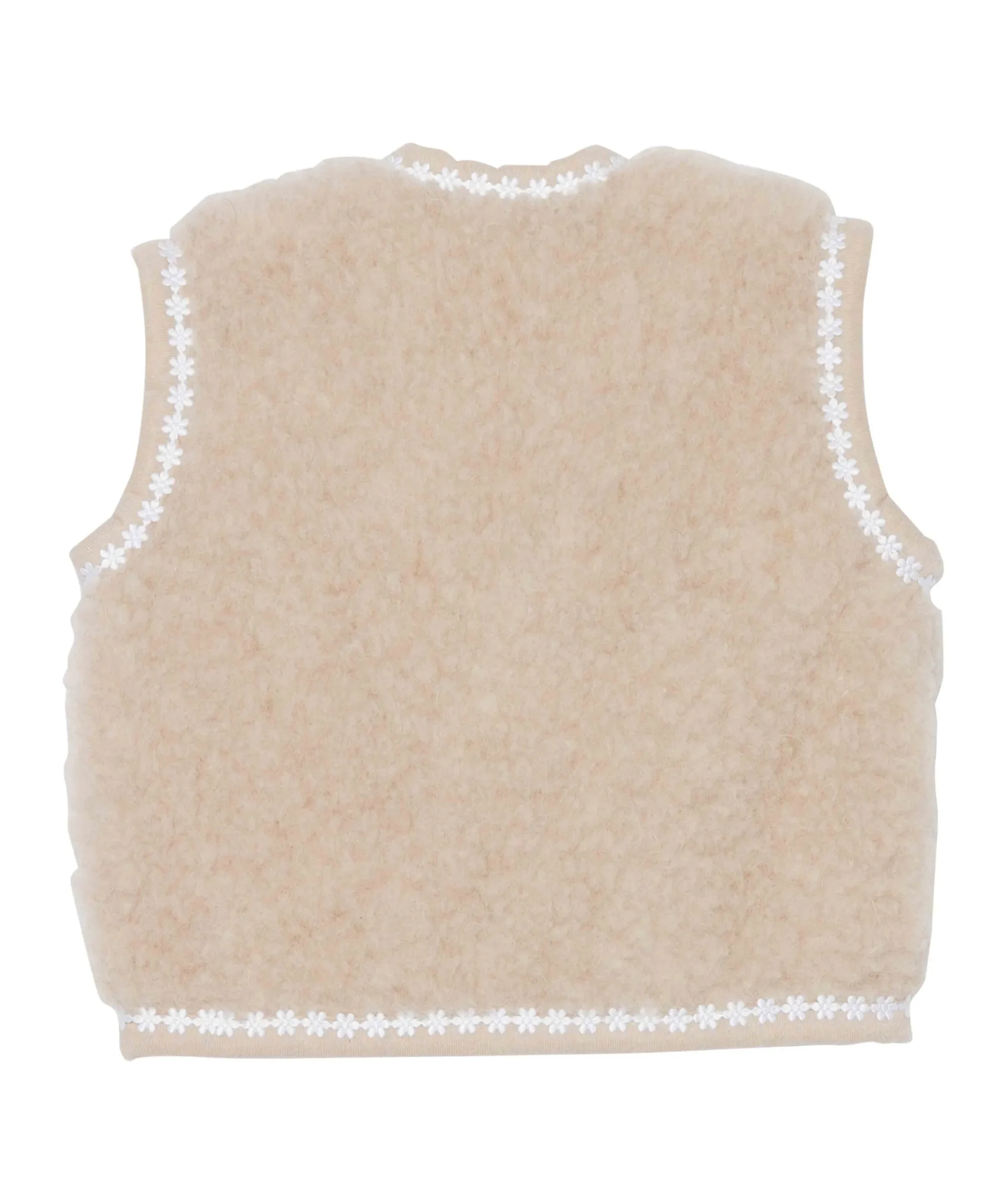 Gilet ecru