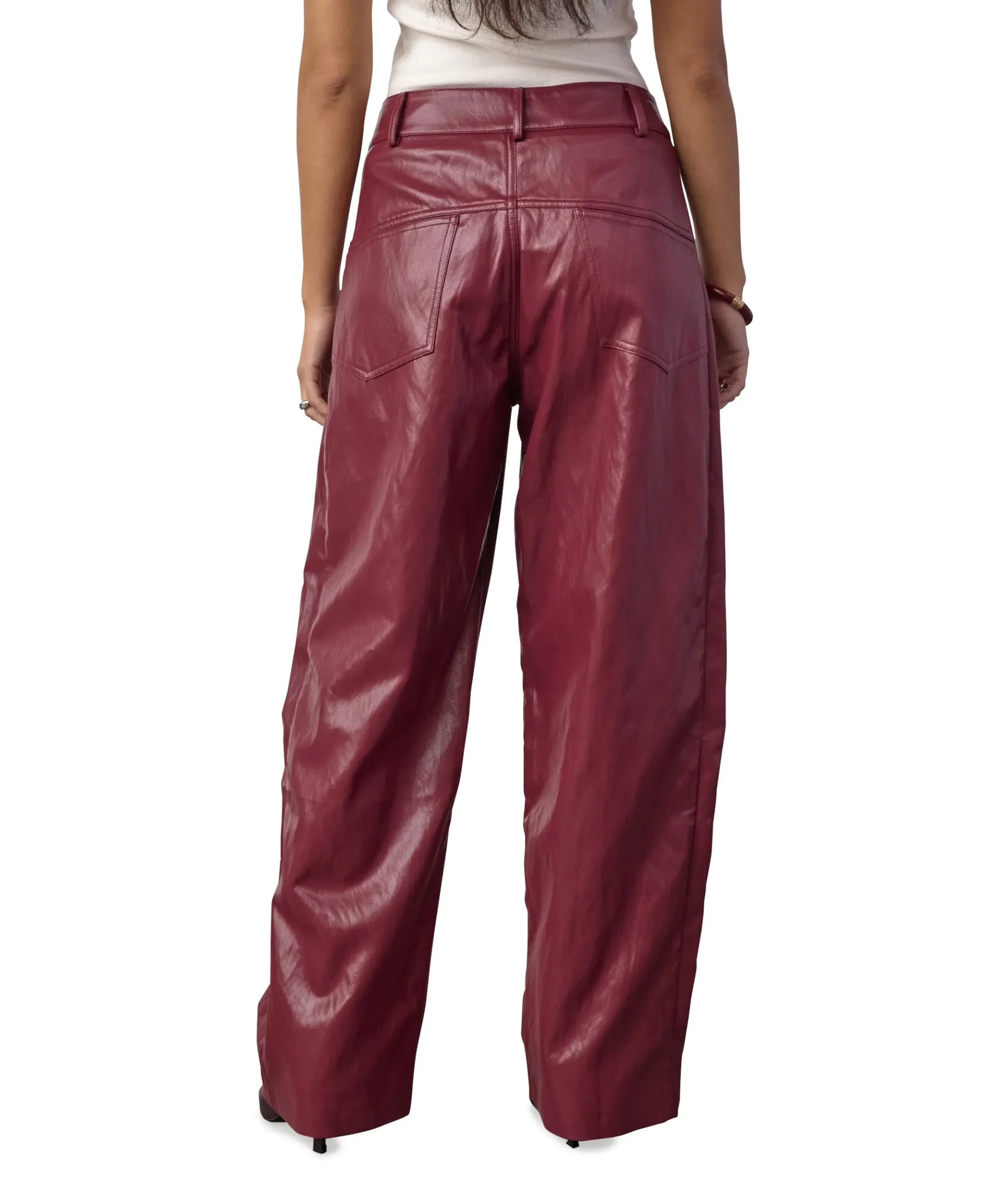 41003 GittCC Pant dames broek bordeaux