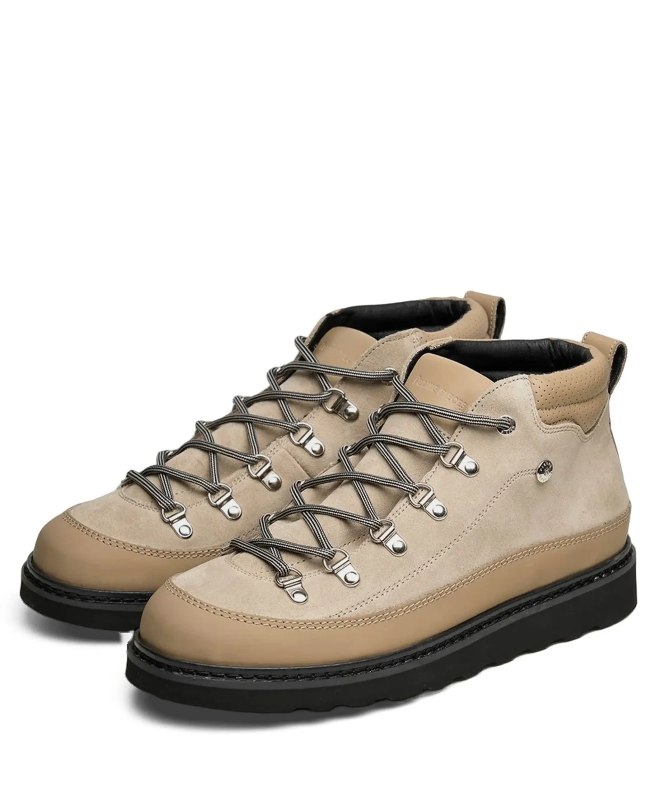 Glacier Boot Suede heren sneakers beige