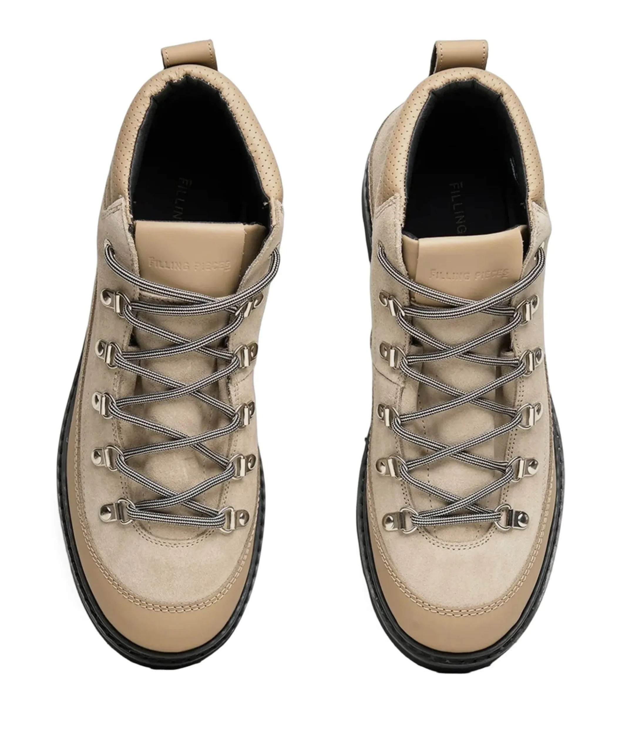 Glacier Boot Suede heren sneakers beige