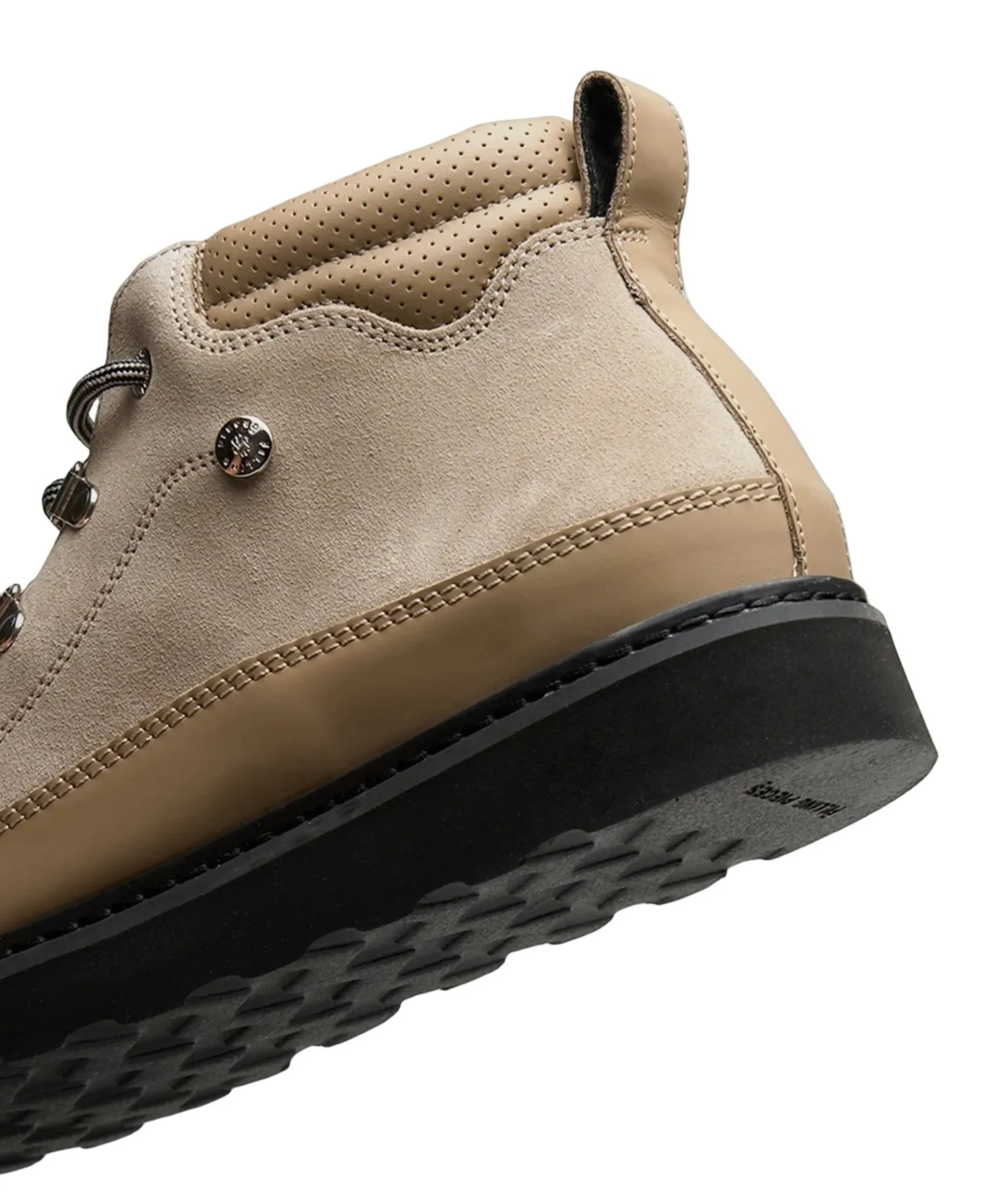 Glacier Boot Suede heren sneakers beige