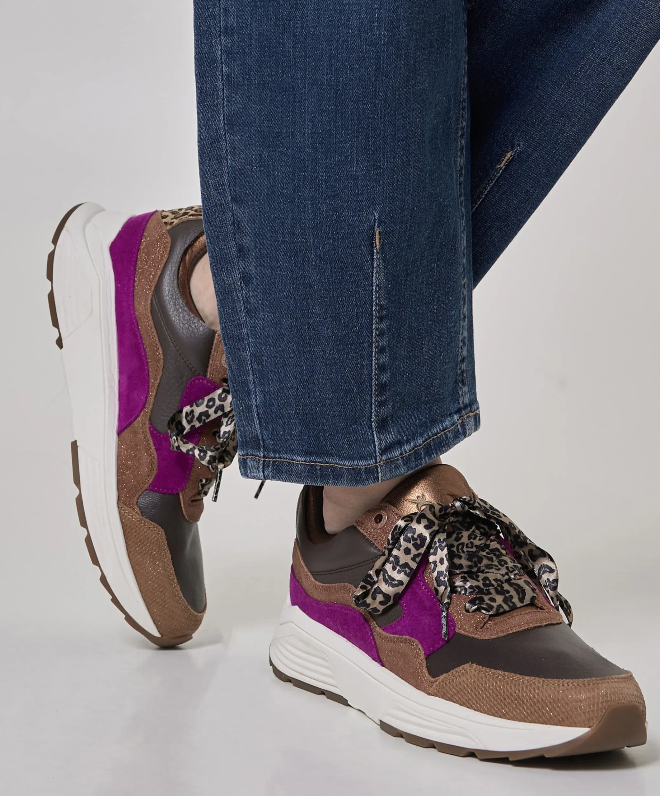 Golden Gate Lady dames sneakers beige