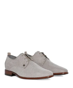 Greg Stones heren veterschoenen beige
