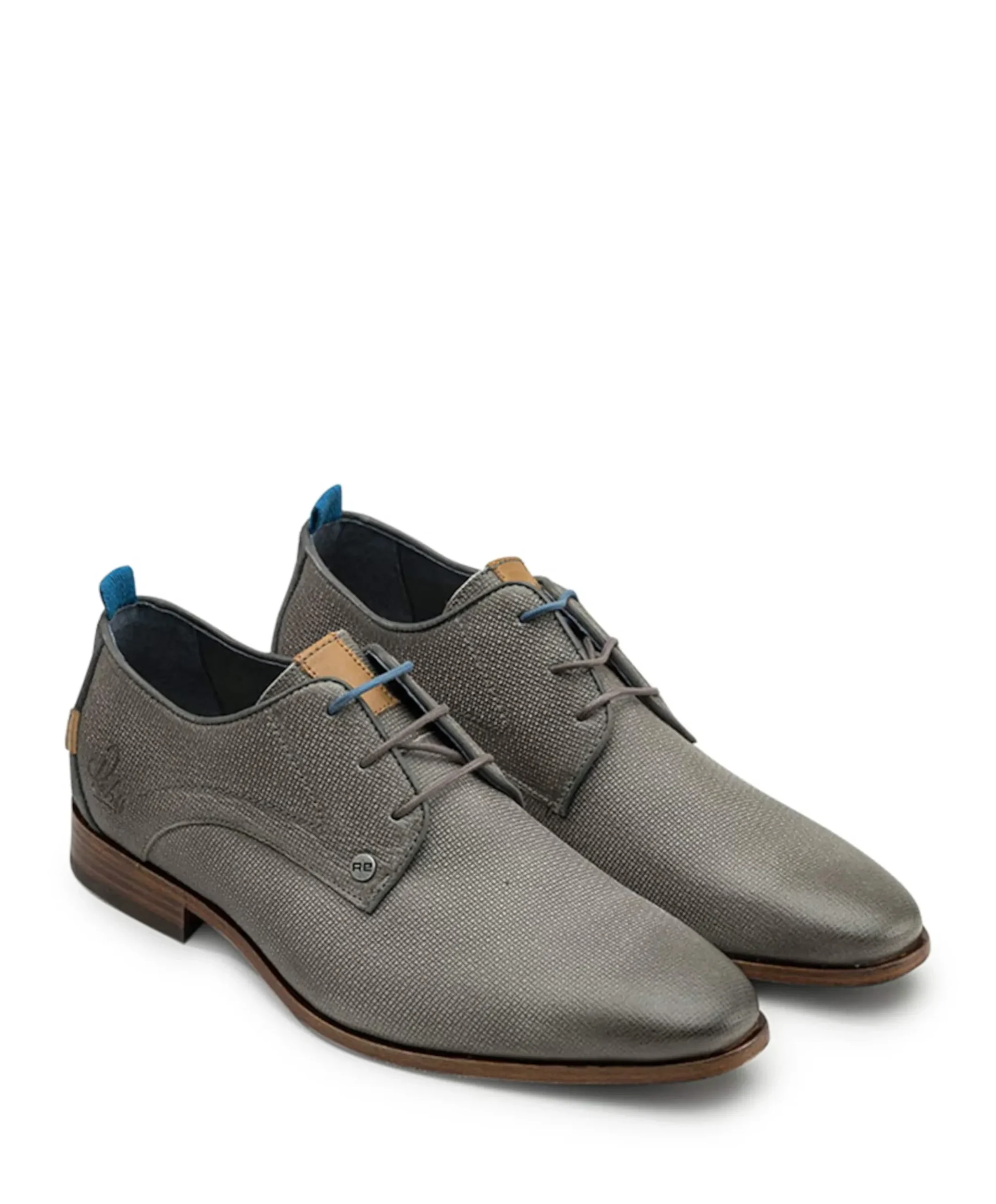 GREG WALL 02 heren veterschoenen grijs