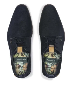 GREG WALL SUE heren veterschoenen blauw