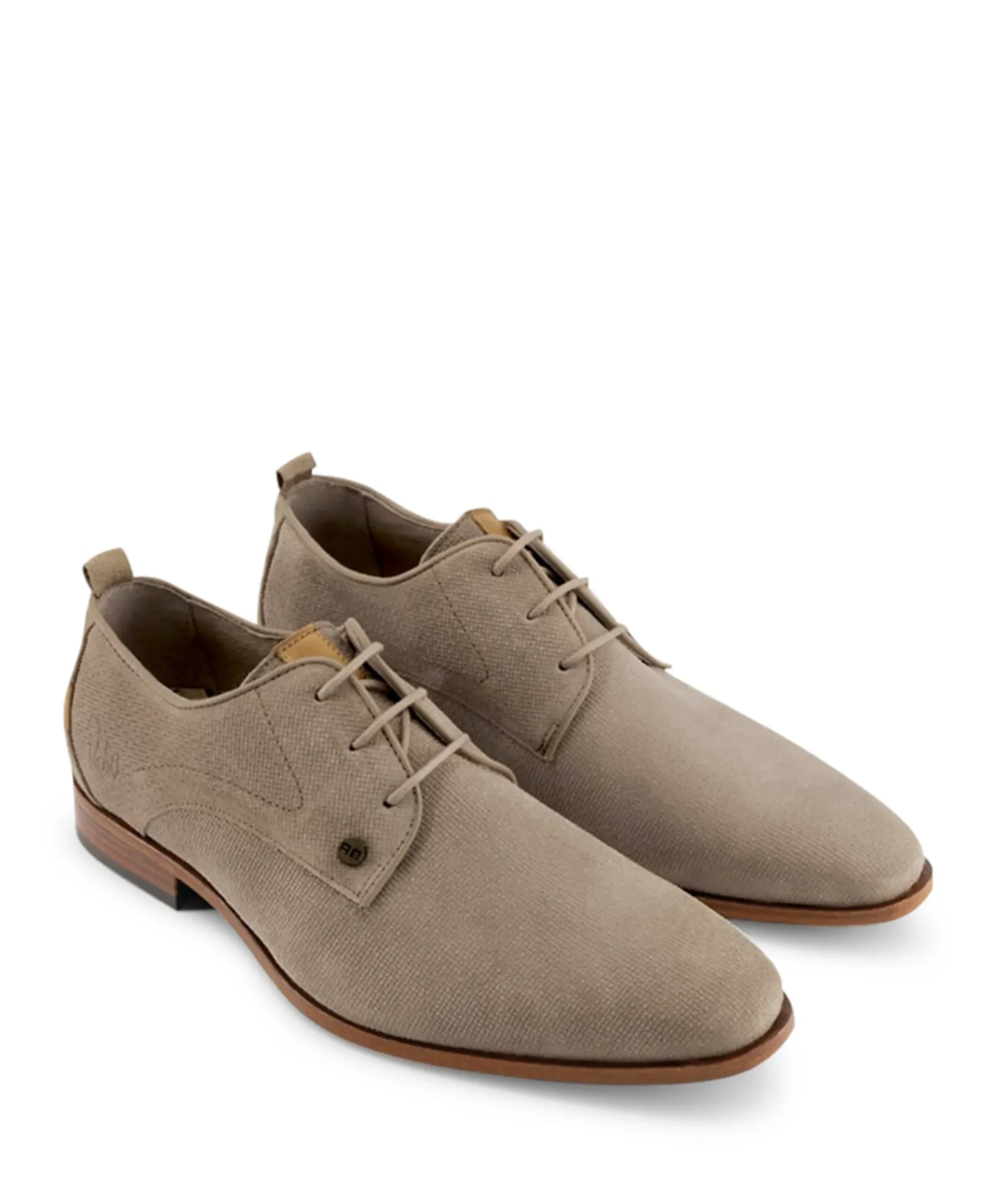 GREG WALL SUE heren veterschoenen beige