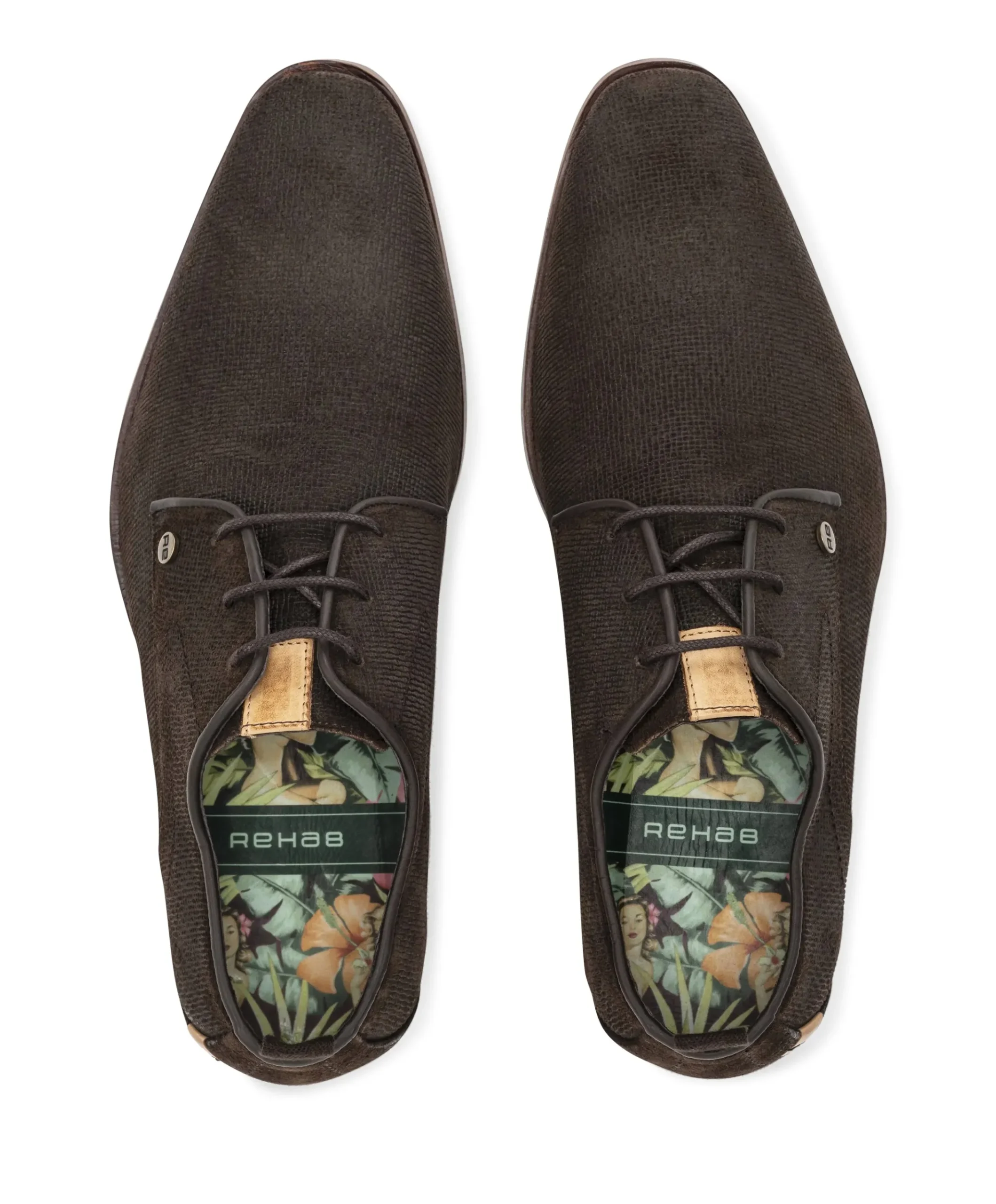 GREG WALL SUE heren veterschoenen bruin