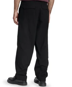 HARBOR RIPSTOP CRINKLE COTTON CHINO heren broek zwart