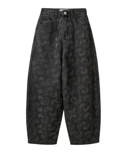 HavanaSY Jeans meisjes jeans grijs