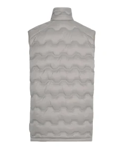 Heren bodywarmer beige