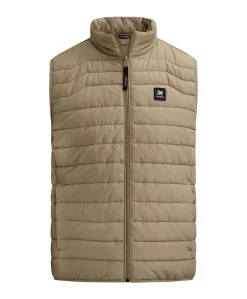 Heren bodywarmer beige