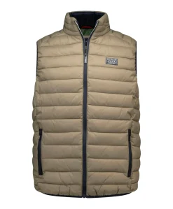 Heren bodywarmer beige