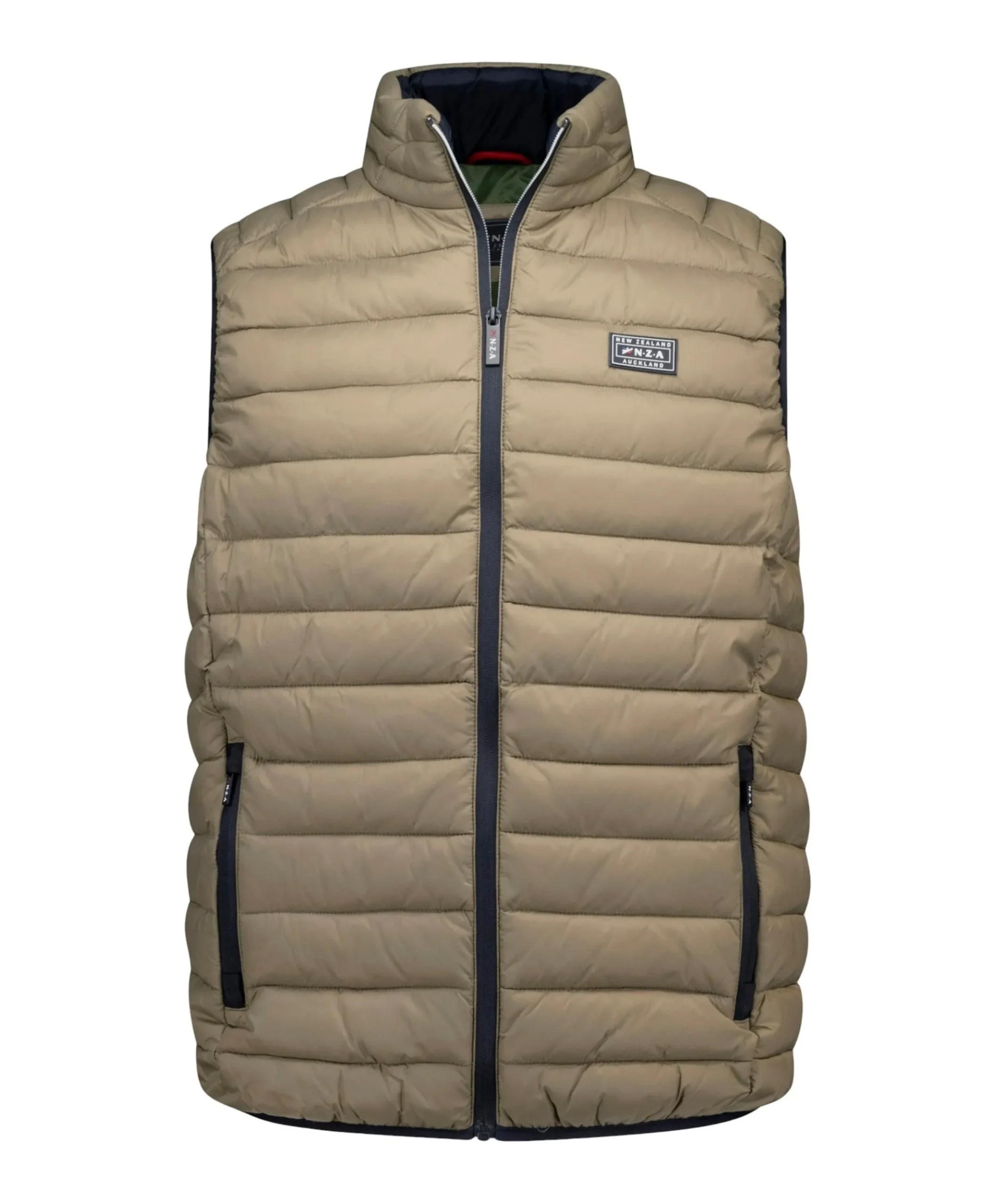 Heren bodywarmer beige