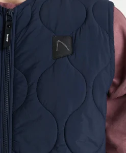 Heren bodywarmer blauw