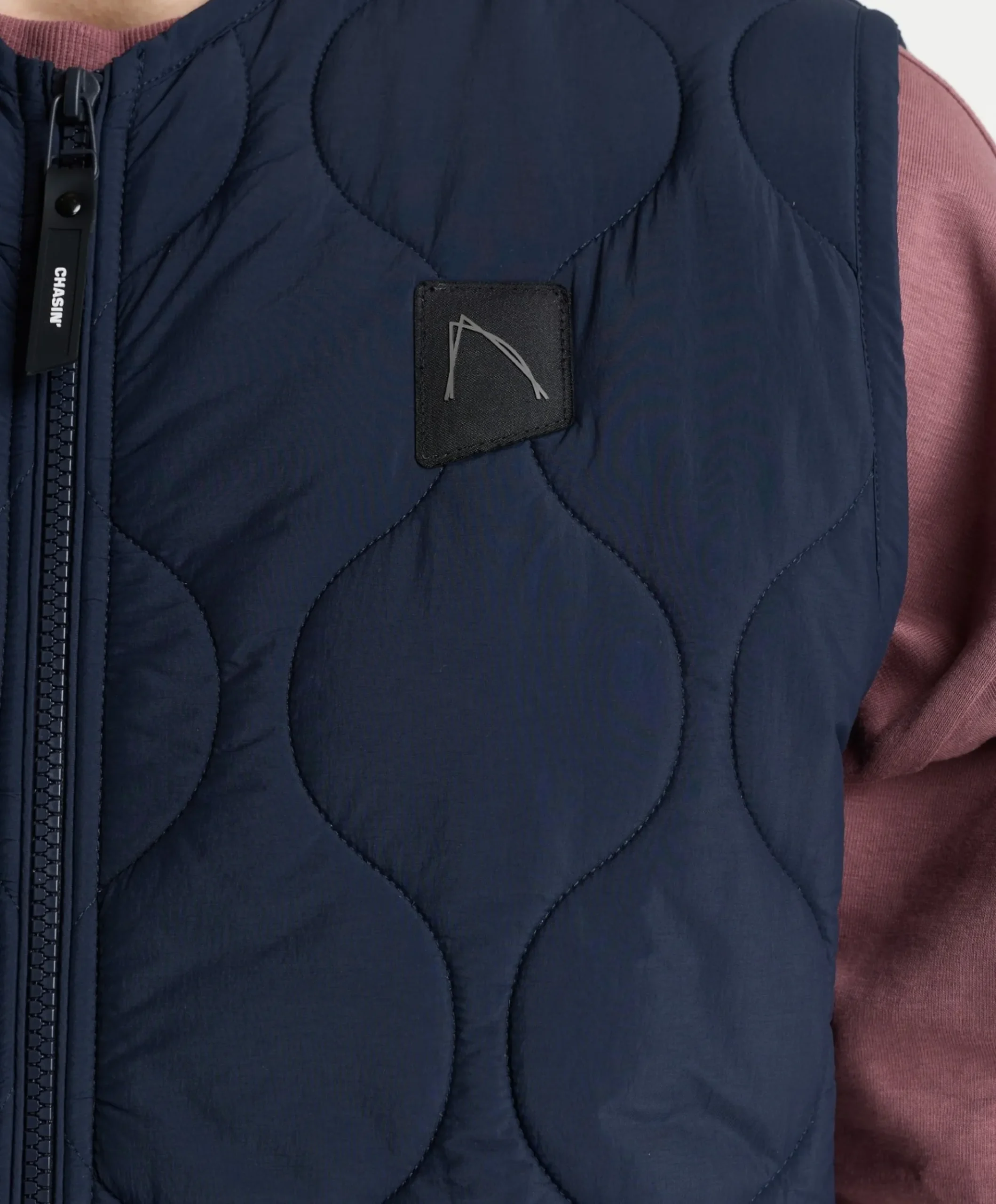Heren bodywarmer blauw