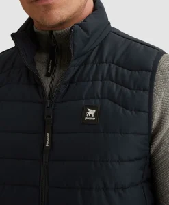 Heren bodywarmer blauw