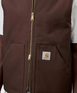 Heren bodywarmer bruin