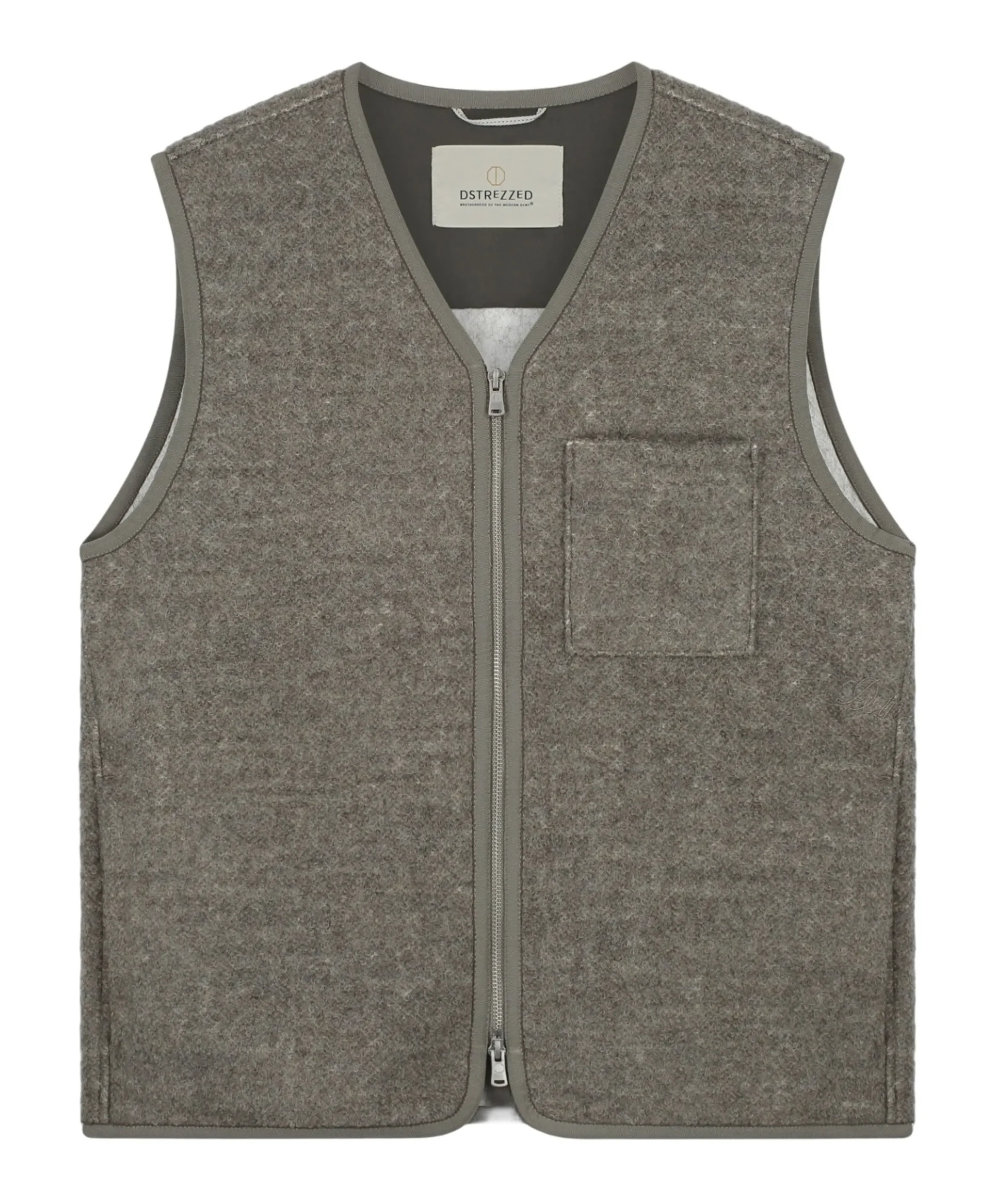 Heren bodywarmer bruin