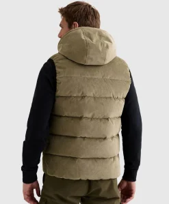 Heren bodywarmer groen