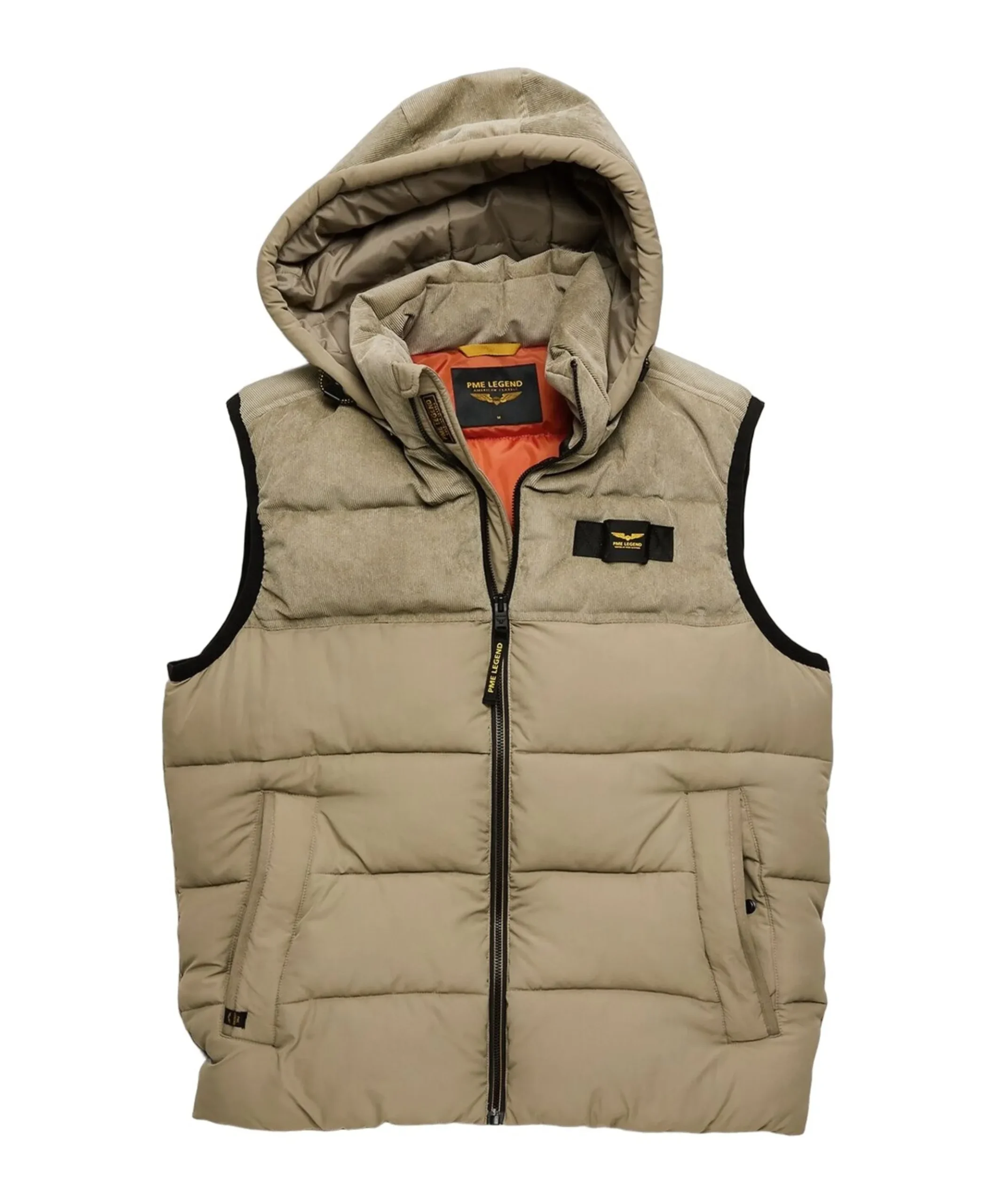 Heren bodywarmer groen