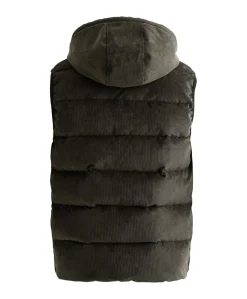 Heren bodywarmer groen