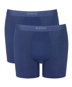 Heren boxershort blauw