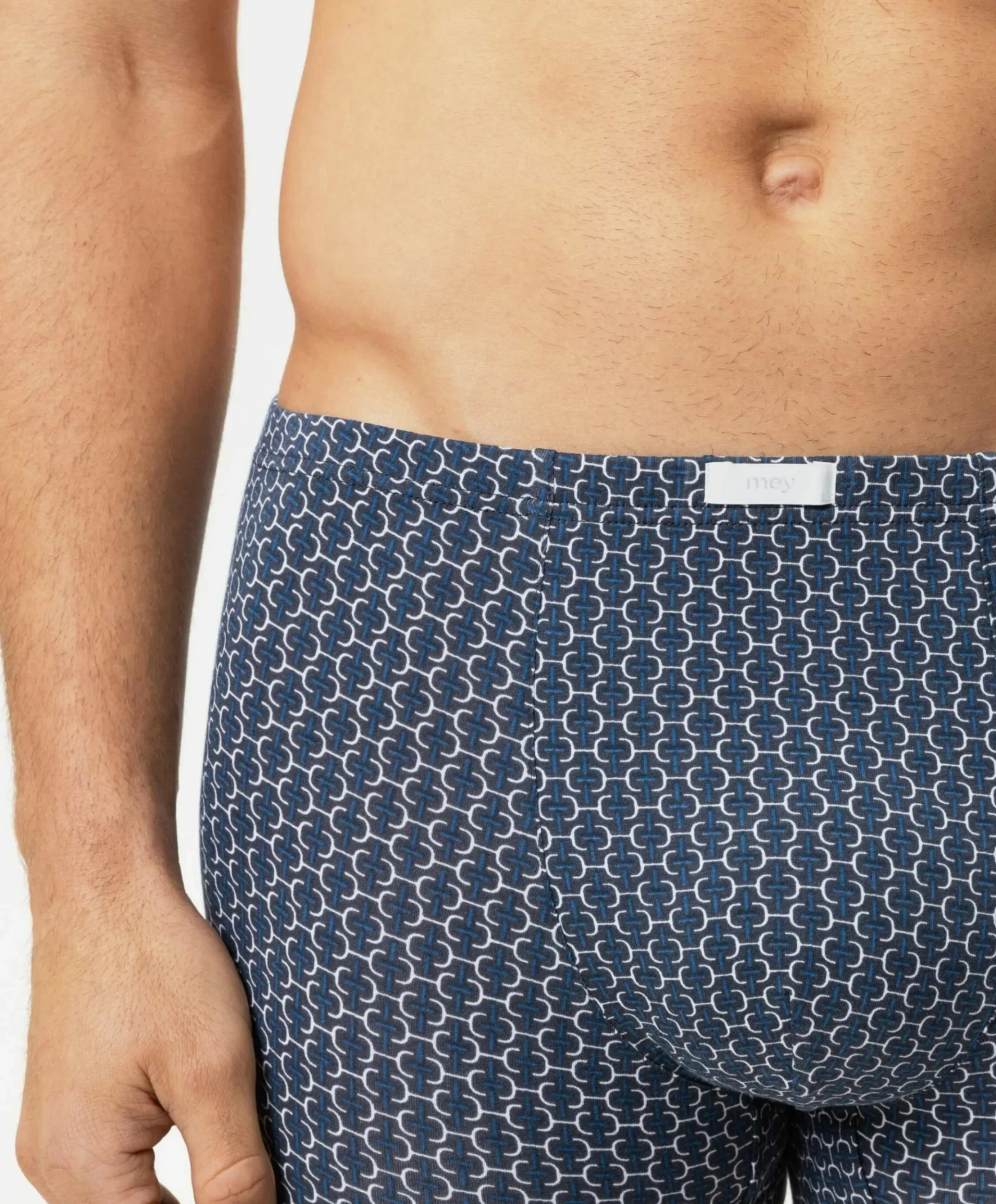Heren boxershort blauw