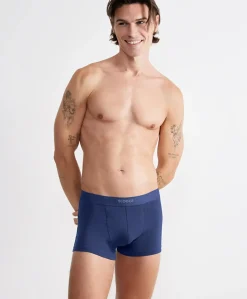 Heren boxershort blauw