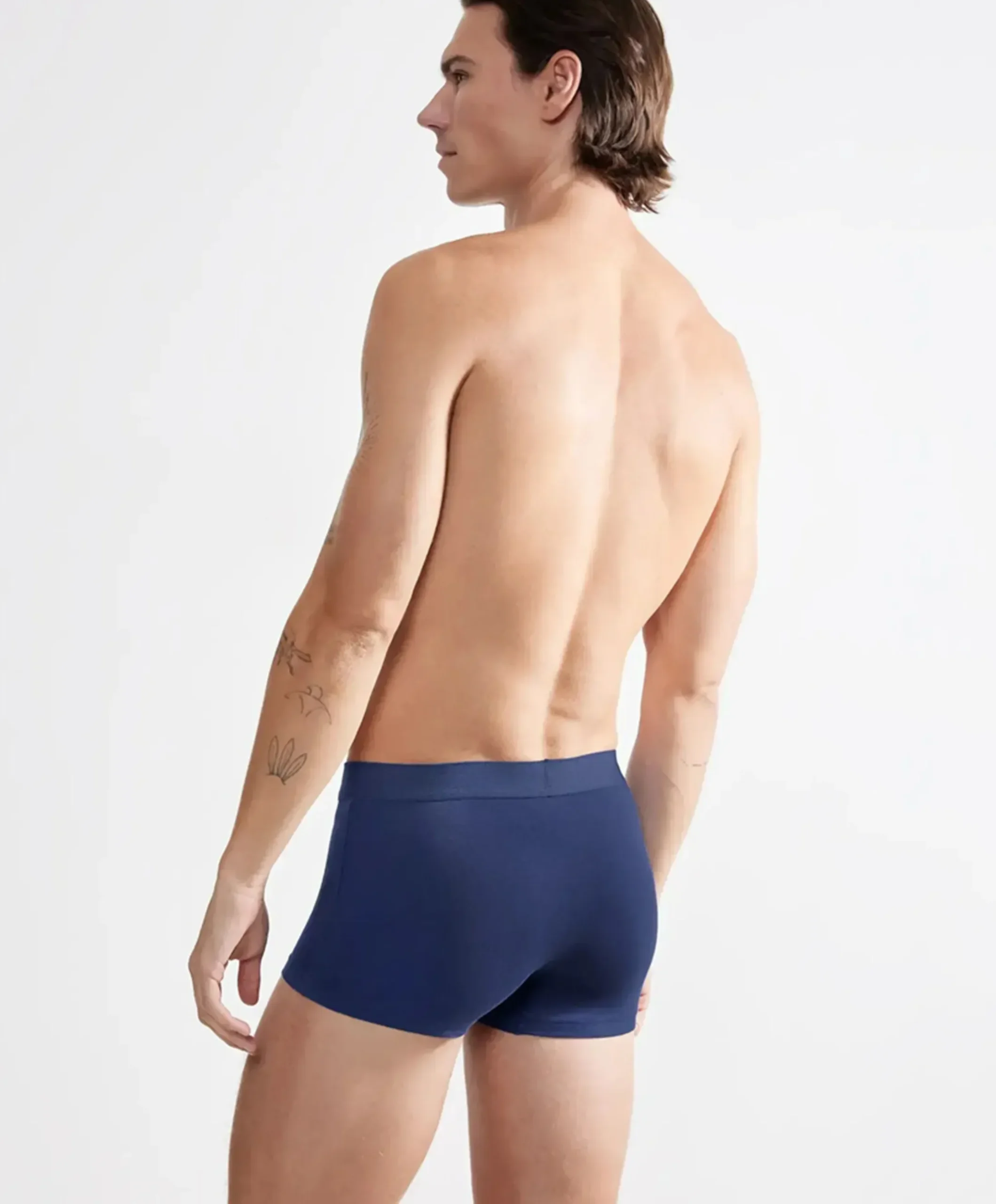 Heren boxershort blauw