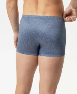 Heren boxershort blauw