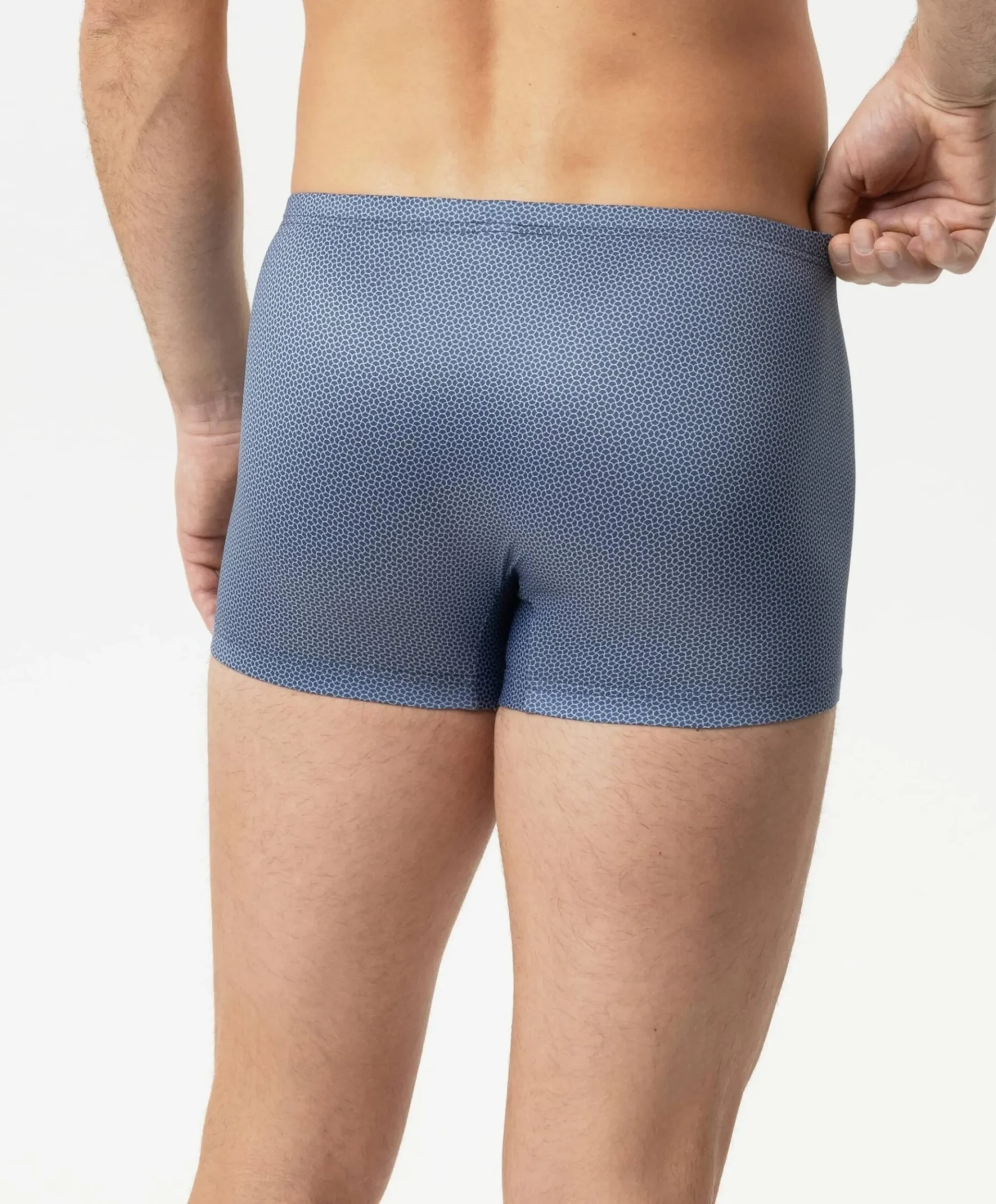 Heren boxershort blauw
