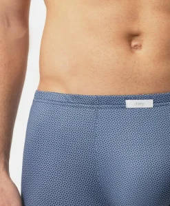 Heren boxershort blauw