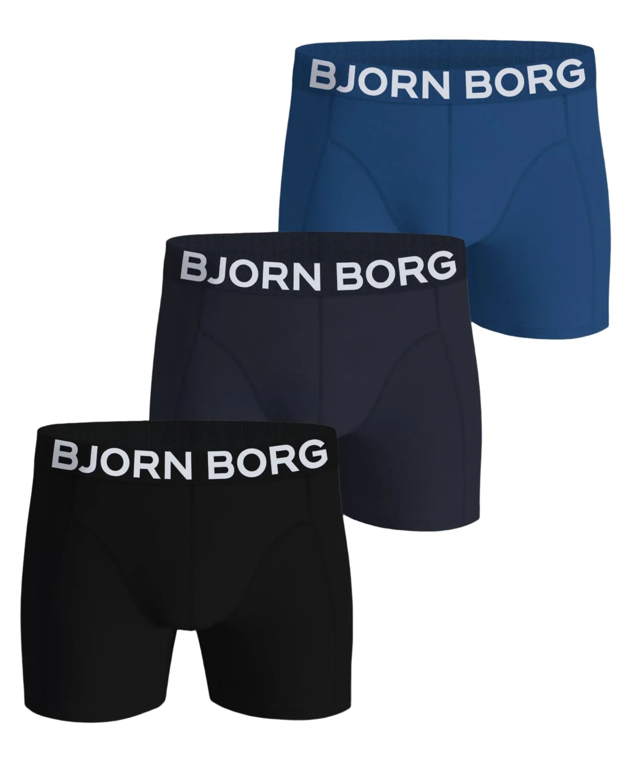 Heren boxershort blauw