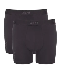 Heren boxershort grijs