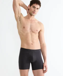 Heren boxershort grijs