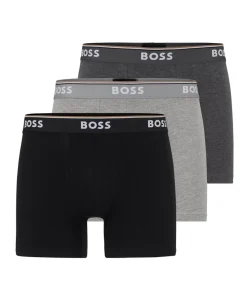 Heren boxershort grijs