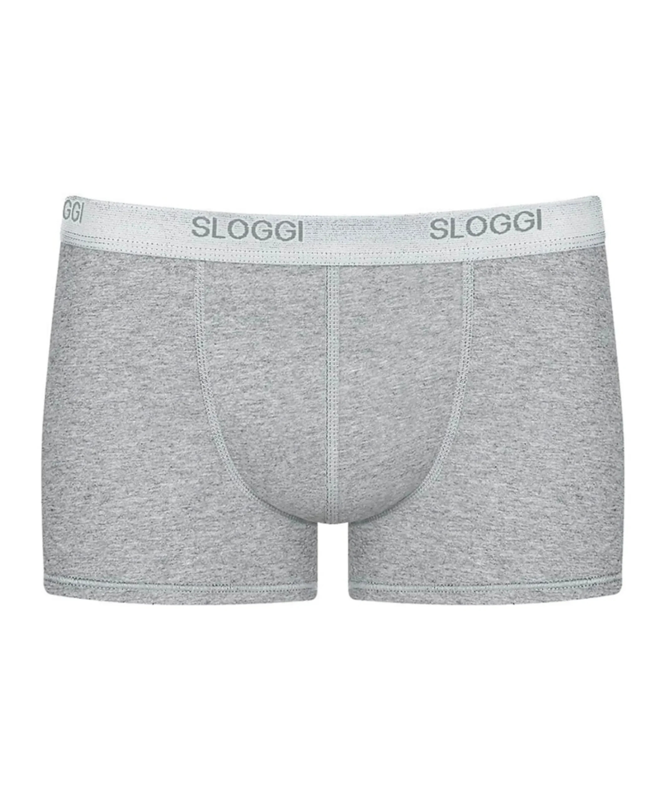 Heren boxershort grijs