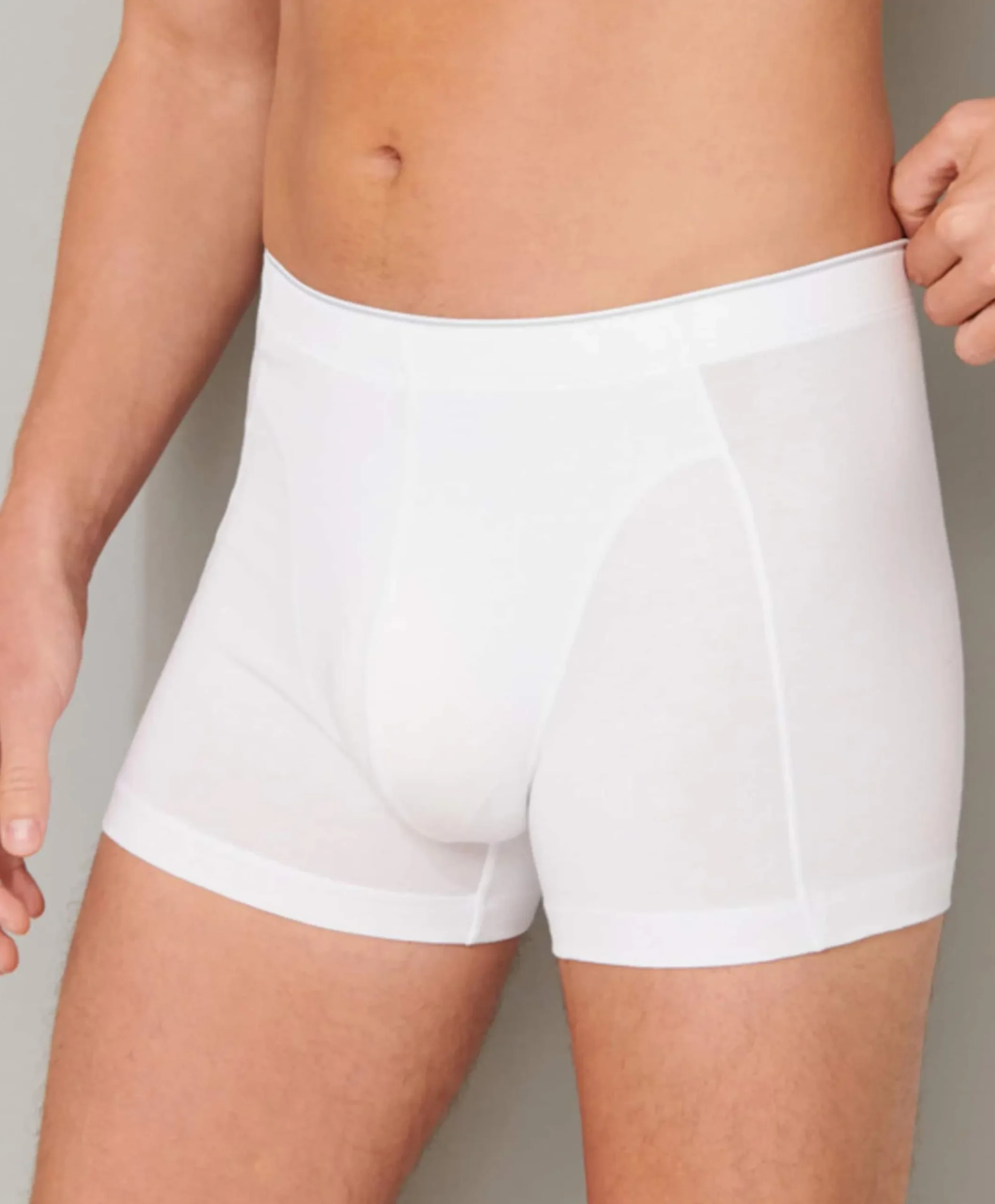 Heren boxershort wit